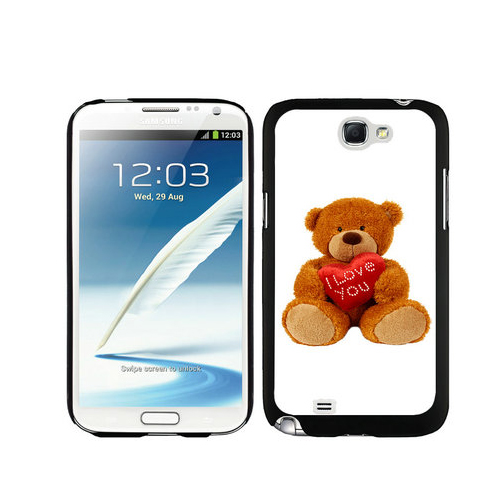 Valentine Bear Samsung Galaxy Note 2 Cases DRB - Click Image to Close